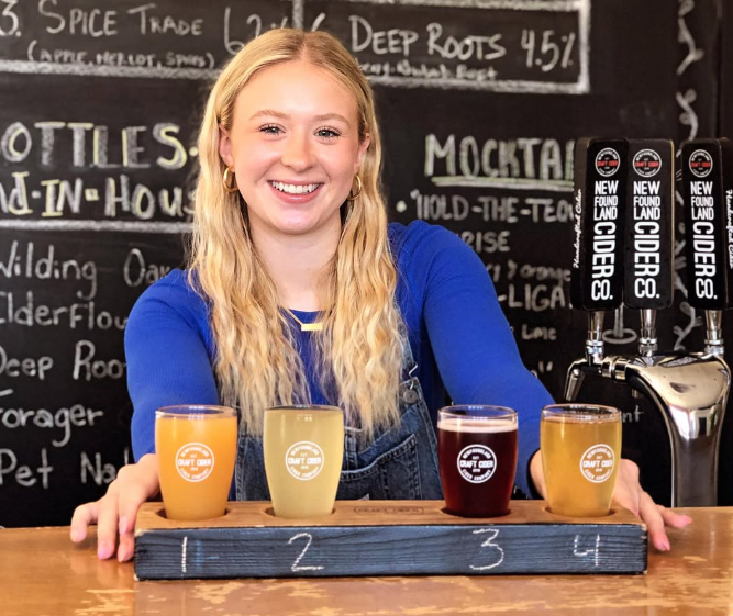 Taproom cider bar