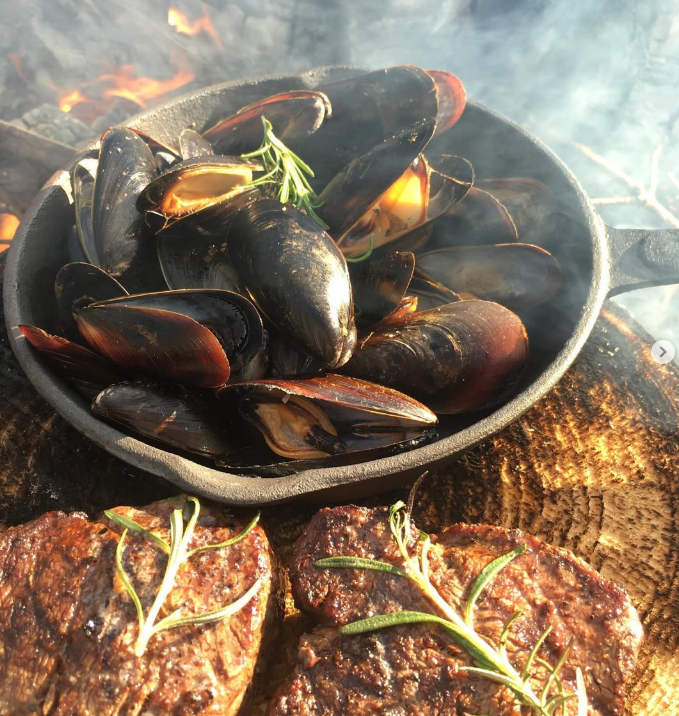 Food from the fire