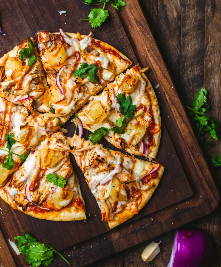 Wood-fired food
